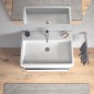 Duravit Vero Air - Lavabo 700x470 mm, avec trop-plein, avec 1 trou pour robinetterie, WonderGliss, blanc 23507000001 Duravit Vero Air - Lavabo 700x470 mm, avec trop-plein, avec 1 trou pour robinetterie, WonderGliss, blanc 23507000001