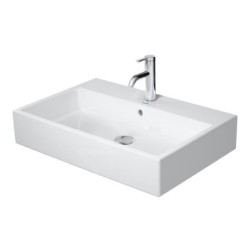 Duravit Vero Air - Meuble lavabo 700x470 mm, avec trop-plein, avec 1 trou pour robinetterie, blanc 2350700027