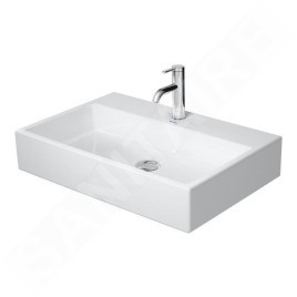 Duravit Vero Air - Lavabo 700x470 mm, sans trop-plein, avec 1 trou pour robinetterie, blanc 2350700041