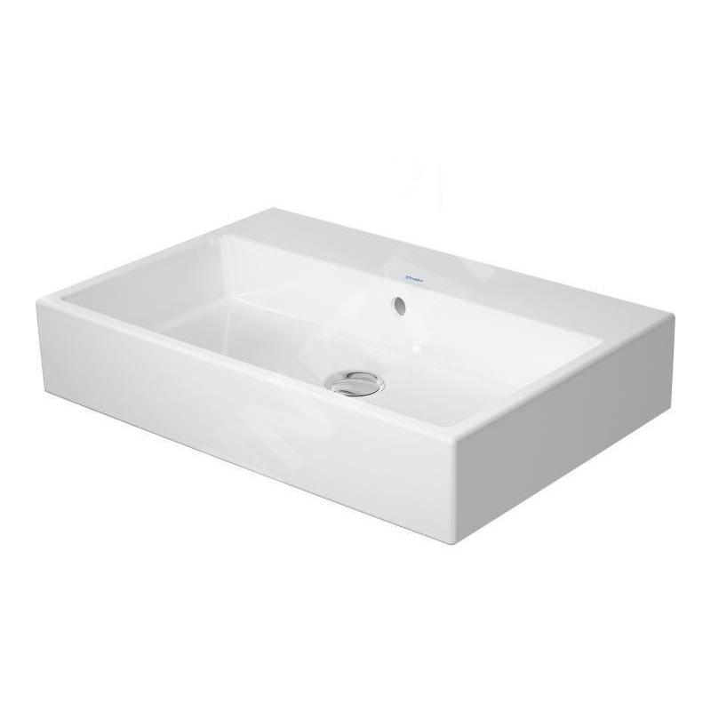 Duravit Vero Air - Lavabo 700x470 mm, avec trop-plein, sans trou de robinetterie, WonderGliss, blanc 23507000601 Duravit Vero Air - Lavabo 700x470 mm, avec trop-plein, sans trou de robinetterie, WonderGliss, blanc 23507000601