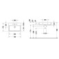 Duravit Vero Air - Meuble lavabo 700x470 mm, sans trop-plein, avec 1 trou pour robinetterie, WonderGliss, blanc 23507000711 Duravit Vero Air - Meuble lavabo 700x470 mm, sans trop-plein, avec 1 trou pour robinetterie, WonderGliss, blanc 23507000711