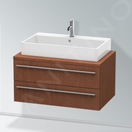 Duravit Vero Air - Meuble lavabo 800x470 mm, avec trop-plein, avec 1 trou pour robinetterie, WonderGliss, blanc 23508000271