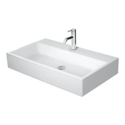 Duravit Vero Air - Lavabo 800x470 mm, sans trop-plein, avec 1 trou pour robinetterie, blanc 2350800041