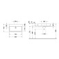 Duravit Vero Air - Meuble lavabo 800x470 mm, sans trop-plein, sans trou de robinetterie, blanc 2350800079 Duravit Vero Air - Meuble lavabo 800x470 mm, sans trop-plein, sans trou de robinetterie, blanc 2350800079