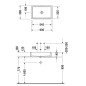Duravit Vero Air - Vasque 600x380 mm, sans trop-plein, sans trou de robinetterie, WonderGliss, blanc 23516000001 Duravit Vero Air - Vasque 600x380 mm, sans trop-plein, sans trou de robinetterie, WonderGliss, blanc 23516000001
