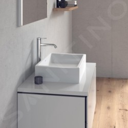 Duravit Vero Air - Vasque 600x380 mm, sans trop-plein, sans trou de robinetterie, WonderGliss, blanc 23516000001