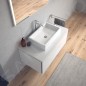 Duravit Vero Air - Vasque 600x380 mm, sans trop-plein, sans trou de robinetterie, WonderGliss, blanc 23516000001 Duravit Vero Air - Vasque 600x380 mm, sans trop-plein, sans trou de robinetterie, WonderGliss, blanc 23516000001