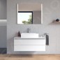 Duravit Vero Air - Vasque 600x380 mm, sans trop-plein, sans trou de robinetterie, WonderGliss, blanc 23516000001 Duravit Vero Air - Vasque 600x380 mm, sans trop-plein, sans trou de robinetterie, WonderGliss, blanc 23516000001