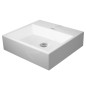 Duravit Vero Air - Vasque 500x470 mm, sans trop-plein, sans trou de robinetterie, WonderGliss, blanc 23525000701 Duravit Vero Air - Vasque 500x470 mm, sans trop-plein, sans trou de robinetterie, WonderGliss, blanc 23525000701