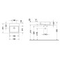 Duravit Vero Air - Vasque 500x470 mm, sans trop-plein, sans trou de robinetterie, WonderGliss, blanc 23525000701 Duravit Vero Air - Vasque 500x470 mm, sans trop-plein, sans trou de robinetterie, WonderGliss, blanc 23525000701