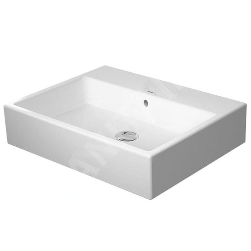 Duravit Vero Air - Vasque 600x470 mm, avec trop-plein, sans trou de robinetterie, WonderGliss, blanc 23526000601 Duravit Vero Air - Vasque 600x470 mm, avec trop-plein, sans trou de robinetterie, WonderGliss, blanc 23526000601