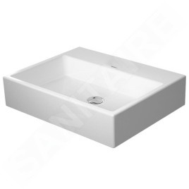 Duravit Vero Air - Vasque 600x470 mm, sans trop-plein, sans trou de robinetterie, blanc 2352600070