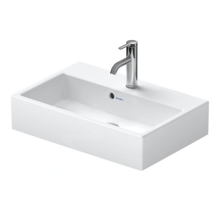 Duravit Vero Air - Meuble lavabo 600x400 mm, avec trop-plein, avec 1 trou pour robinetterie, blanc 2368600027