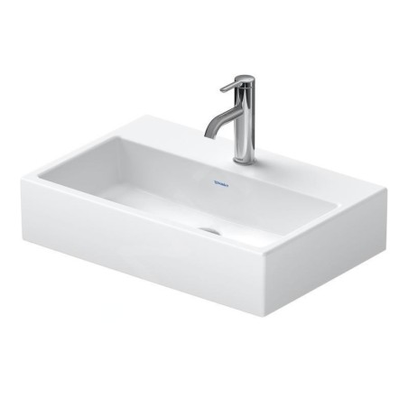 Duravit Vero Air - Lavabo 600x400 mm, sans trop-plein, avec 1 trou pour robinetterie, blanc 2368600041