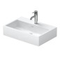 Duravit Vero Air - Lavabo 600x400 mm, sans trop-plein, avec 1 trou pour robinetterie, WonderGliss, blanc 23686000411 Duravit Vero Air - Lavabo 600x400 mm, sans trop-plein, avec 1 trou pour robinetterie, WonderGliss, blanc 23686000411