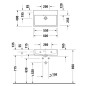 Duravit Vero Air - Lavabo 600x400 mm, sans trop-plein, sans trou de robinetterie, blanc 2368600070 Duravit Vero Air - Lavabo 600x400 mm, sans trop-plein, sans trou de robinetterie, blanc 2368600070
