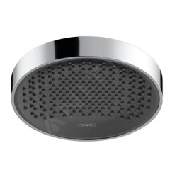 Hansgrohe - Set de douche avec mitigeur encastré, corps d’encastrement, diamètre 25 cm, 3 jets, chrome SANI21HHH004