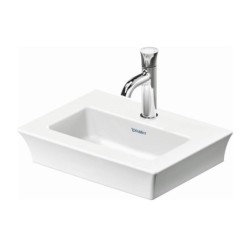 Duravit White Tulip - Lavabo 450x330 mm, 1 trou pour robinetterie, blanc 0737450041