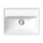 Duravit D-Neo - Lavabo 450x340 mm, sans trou pour robinetterie, blanc 0738450070