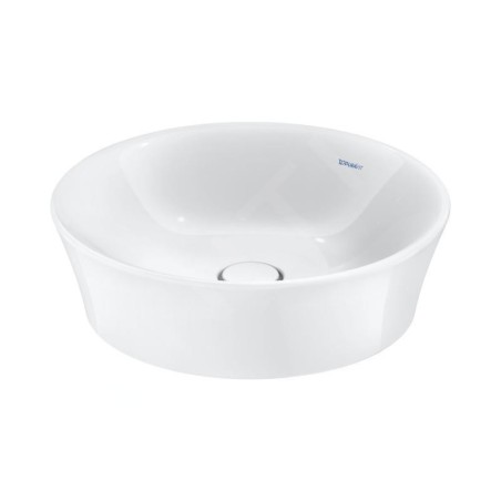 Duravit White Tulip - Lavabo de meuble, diamètre 500 mm, sans trou pour robinetterie, blanc 2365500070