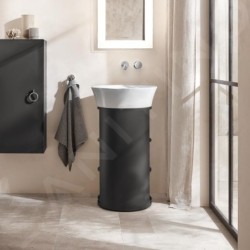 Duravit White Tulip - Lavabo de meuble, diamètre 500 mm, sans trou pour robinetterie, blanc 2365500070
