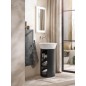 Duravit White Tulip - Lavabo de meuble, diamètre 500 mm, sans trou pour robinetterie, blanc 2365500070 Duravit White Tulip - Lavabo de meuble, diamètre 500 mm, sans trou pour robinetterie, blanc 2365500070