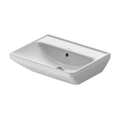 Duravit D-Neo - Lavabo 550x440 mm, sans trou pour robinetterie, blanc 2366550060