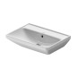 Duravit D-Neo - Lavabo 600x440 mm, sans trou pour robinetterie, blanc 2366600060 Duravit D-Neo - Lavabo 600x440 mm, sans trou pour robinetterie, blanc 2366600060