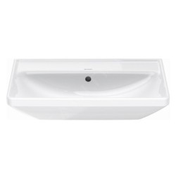 Duravit D-Neo - Lavabo 650x440 mm, sans trou pour robinetterie, blanc 2366650060