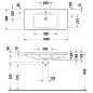 Duravit D-Neo - Lavabo 1000x480 mm, 1 trou pour robinetterie, blanc 2367100000 Duravit D-Neo - Lavabo 1000x480 mm, 1 trou pour robinetterie, blanc 2367100000