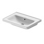 Duravit D-Neo - Lavabo 650x480 mm, sans trou pour robinetterie, blanc 2367650060 Duravit D-Neo - Lavabo 650x480 mm, sans trou pour robinetterie, blanc 2367650060