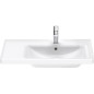 Duravit D-Neo - Lavabo de meuble 800x480 mm, 1 trou pour robinetterie à droite, blanc 2370800000 Duravit D-Neo - Lavabo de meuble 800x480 mm, 1 trou pour robinetterie à droite, blanc 2370800000