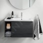 Duravit D-Neo - Lavabo de meuble 800x480 mm, 1 trou pour robinetterie à droite, blanc 2370800000 Duravit D-Neo - Lavabo de meuble 800x480 mm, 1 trou pour robinetterie à droite, blanc 2370800000