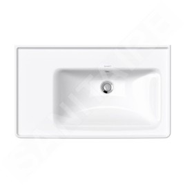 Duravit D-Neo - Lavabo pour meuble 800x480 mm, sans trou pour robinetterie, blanc 2370800060