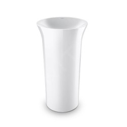 Duravit White Tulip - Lavabo autoportant 500x500x900 mm, sans trou pour robinetterie, blanc 2703500070