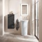Duravit White Tulip - Lavabo autoportant 500x500x900 mm, sans trou pour robinetterie, blanc 2703500070 Duravit White Tulip - Lavabo autoportant 500x500x900 mm, sans trou pour robinetterie, blanc 2703500070