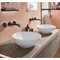 Villeroy & Boch Loop&Friends - Vasque, diamètre 420 mm, avec trop-plein CeramicPlus, Stone White 4A4600RW Villeroy & Boch Loop&Friends - Vasque, diamètre 420 mm, avec trop-plein CeramicPlus, Stone White 4A4600RW