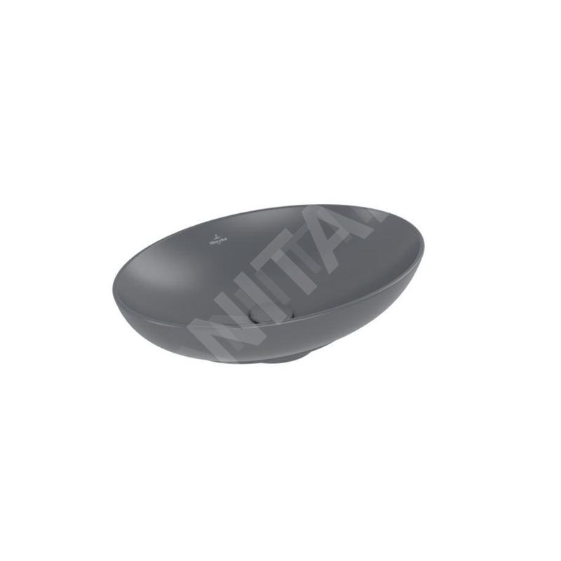Villeroy & Boch Loop&Friends - Vasque, 620x420 mm, avec trop-plein CeramicPlus, graphite 4A4800i4 Villeroy & Boch Loop&Friends - Vasque, 620x420 mm, avec trop-plein CeramicPlus, graphite 4A4800i4