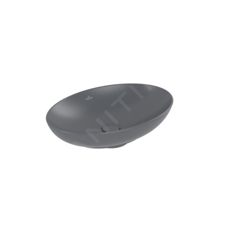 Villeroy & Boch Loop&Friends - Vasque, 620x420 mm, avec trop-plein CeramicPlus, graphite 4A4800i4