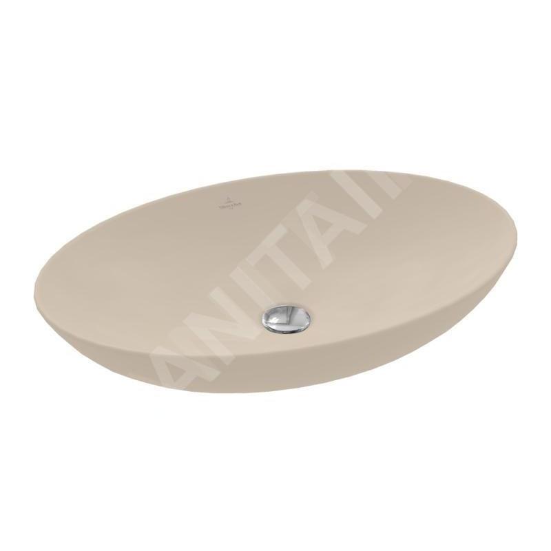 Villeroy & Boch Loop&Friends - Vasque, 620x420 mm, sans trop-plein, CeramicPlus, amande 4A4801AM Villeroy & Boch Loop&Friends - Vasque, 620x420 mm, sans trop-plein, CeramicPlus, amande 4A4801AM