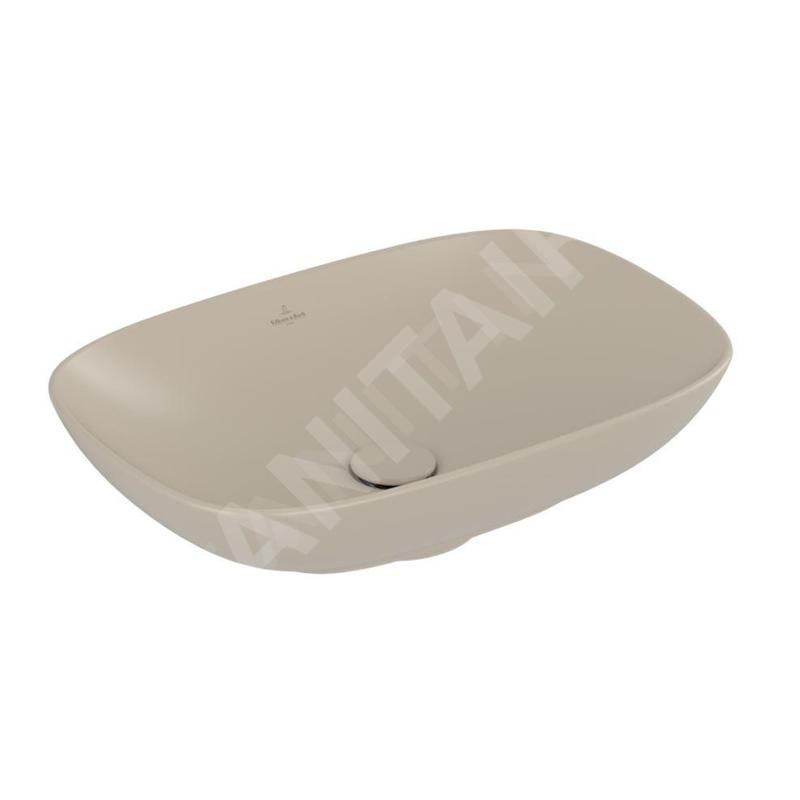 Villeroy & Boch Loop&Friends - Vasque, 560x380 mm, avec trop-plein CeramicPlus, amande 4A4900AM Villeroy & Boch Loop&Friends - Vasque, 560x380 mm, avec trop-plein CeramicPlus, amande 4A4900AM