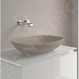 Villeroy & Boch Loop&Friends - Vasque, 620x420 mm, avec trop-plein CeramicPlus, amande 4A5000AM