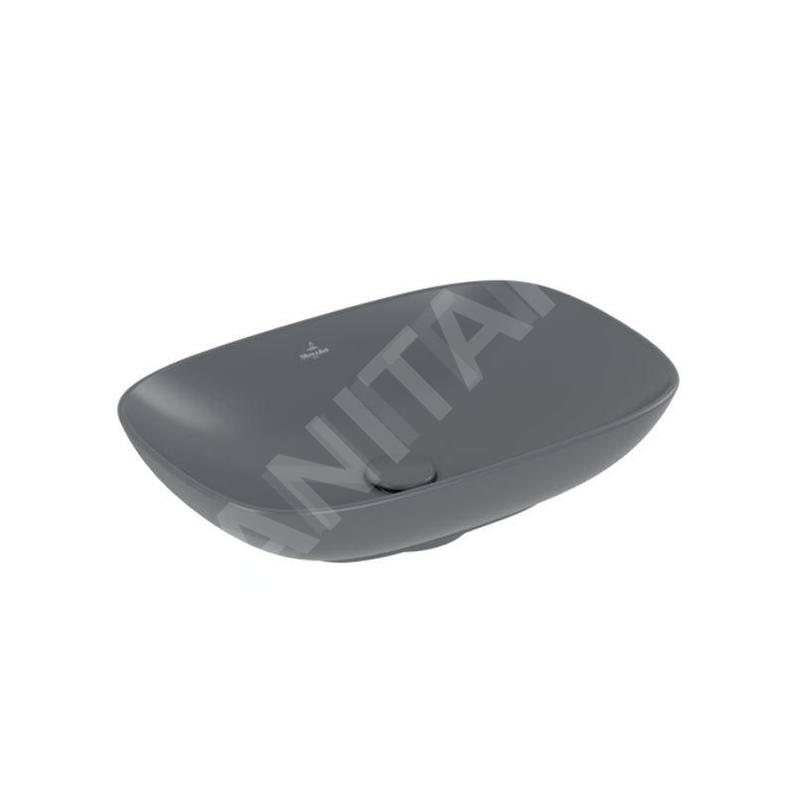 Villeroy & Boch Loop&Friends - Vasque, 620x420 mm, avec trop-plein CeramicPlus, graphite 4A5000i4 Villeroy & Boch Loop&Friends - Vasque, 620x420 mm, avec trop-plein CeramicPlus, graphite 4A5000i4