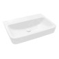 Villeroy & Boch O.novo - Lavabo 650x460 mm, sans trop-plein, sans trou pour robinet, AntiBac, CeramicPlus, blanc alpin 4A4168T2 Villeroy & Boch O.novo - Lavabo 650x460 mm, sans trop-plein, sans trou pour robinet, AntiBac, CeramicPlus, blanc alpin 4A4168T2