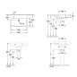 Villeroy & Boch O.novo - Lavabo 650x460 mm, avec trop-plein, sans trou pour robinet, CeramicPlus, blanc alpin 4A4167R1 Villeroy & Boch O.novo - Lavabo 650x460 mm, avec trop-plein, sans trou pour robinet, CeramicPlus, blanc alpin 4A4167R1