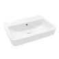 Villeroy & Boch O.novo - Vasque, 650x460 mm, avec trop-plein, sans trou pour robinet, AntiBac, CeramicPlus, blanc alpin 4A41KJT2 Villeroy & Boch O.novo - Vasque, 650x460 mm, avec trop-plein, sans trou pour robinet, AntiBac, CeramicPlus, blanc alpin 4A41KJT2