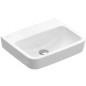Villeroy & Boch O.novo - Lave-mains à poser, 450x370 mm, sans trop-plein, sans trou pour robinet, blanc alpin 43444F01
