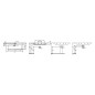 Villeroy & Boch Subway 3.0 - Lavabo 1300x470 mm, sans trop-plein, trou pour robinetterie, CeramicPlus, Stone White 4A70D2RW Villeroy & Boch Subway 3.0 - Lavabo 1300x470 mm, sans trop-plein, trou pour robinetterie, CeramicPlus, Stone White 4A70D2RW