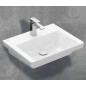 Villeroy & Boch Subway 3.0 - Lavabo 550x440 mm, sans trop-plein, trou pour robinet, CeramicPlus, Stone White 4A7056RW Villeroy & Boch Subway 3.0 - Lavabo 550x440 mm, sans trop-plein, trou pour robinet, CeramicPlus, Stone White 4A7056RW