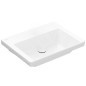 Villeroy & Boch Subway 3.0 - Lavabo 600x470 mm, sans trop-plein, sans trou pour robinet, CeramicPlus, Stone White 4A7063RW Villeroy & Boch Subway 3.0 - Lavabo 600x470 mm, sans trop-plein, sans trou pour robinet, CeramicPlus, Stone White 4A7063RW